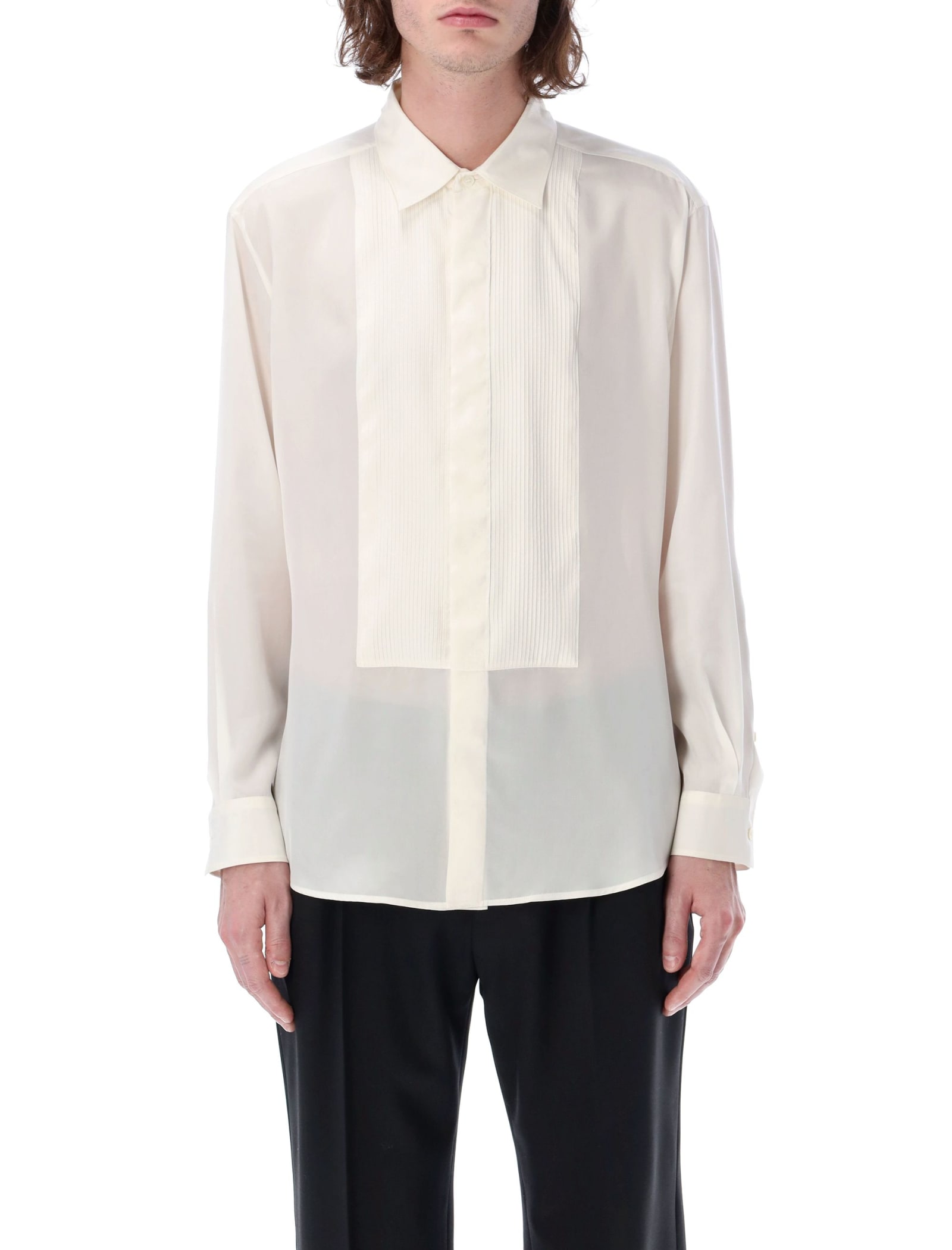 Valentino Garavani Smoking Silk Shirt