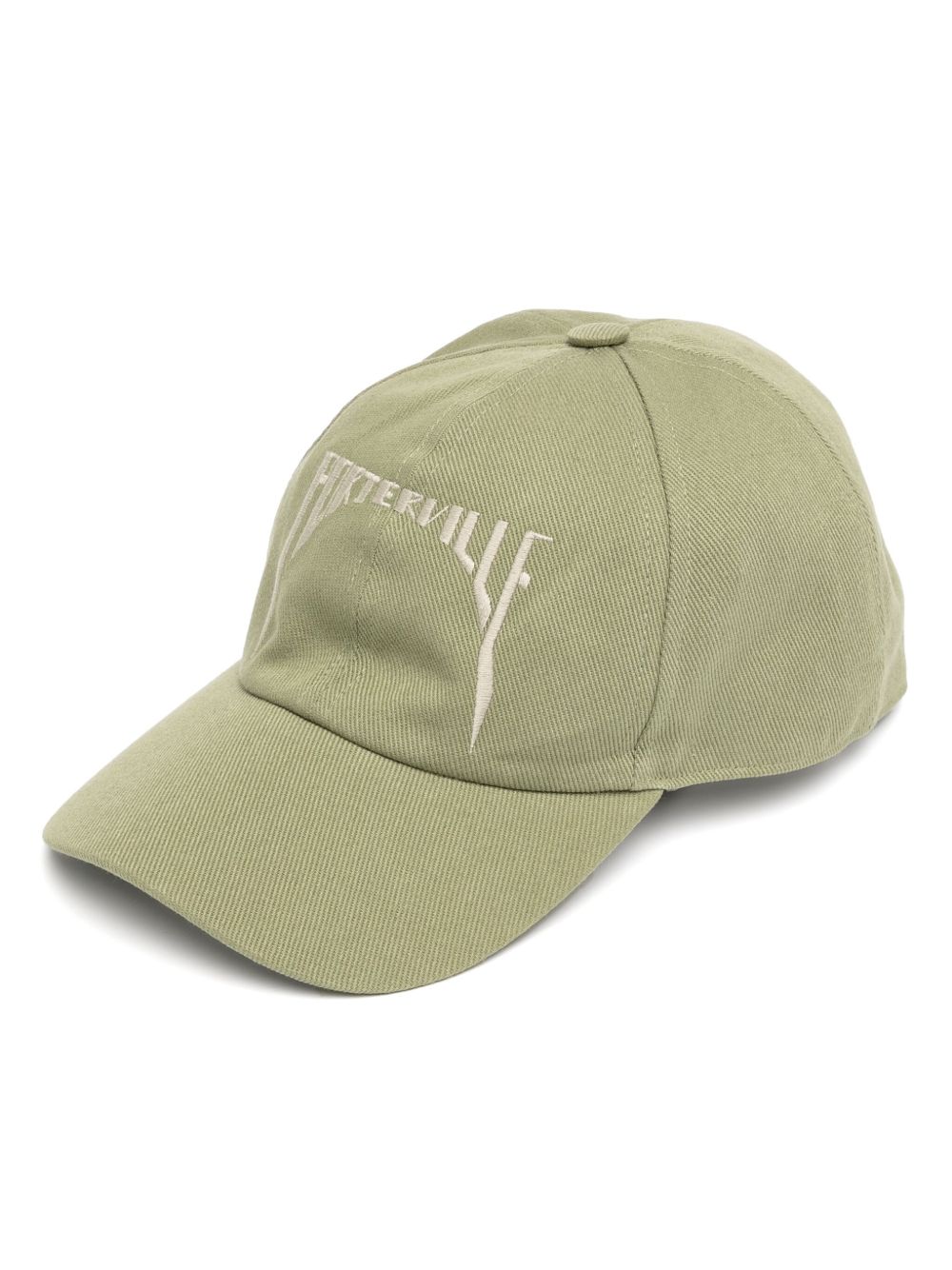 Rick Owens DRKSHDW logo刺绣棒球帽 - 绿色