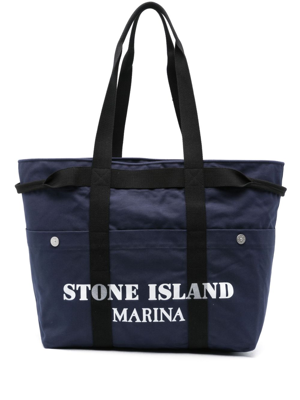 Stone Island Marina 托特包 - 蓝色
