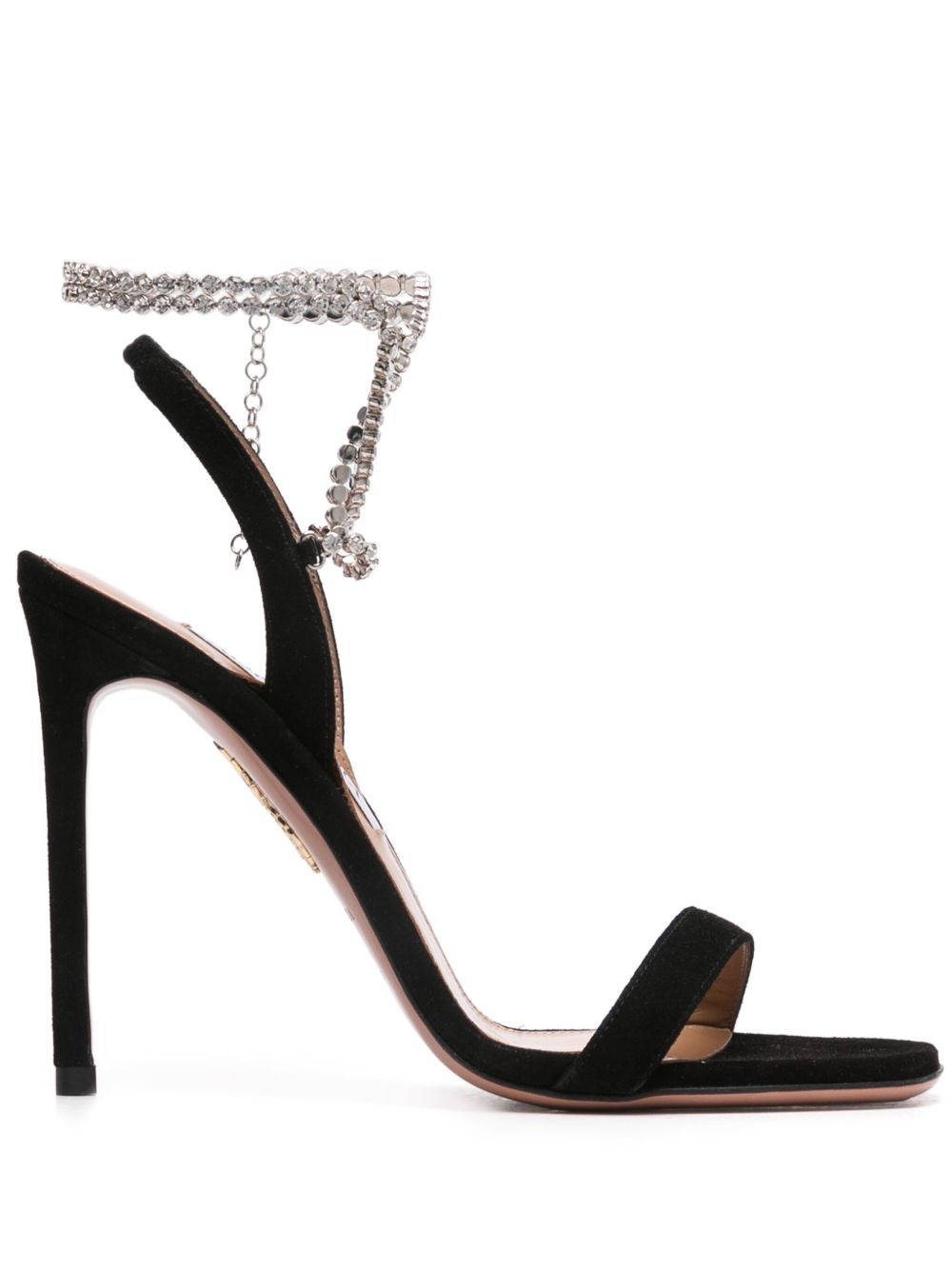 Aquazzura Sue 高跟凉鞋（11.5厘米） - 黑色