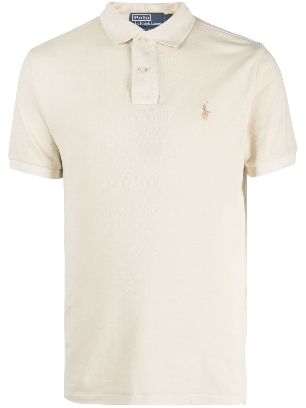 Polo Ralph Lauren logo刺绣棉polo衫 - 中性色