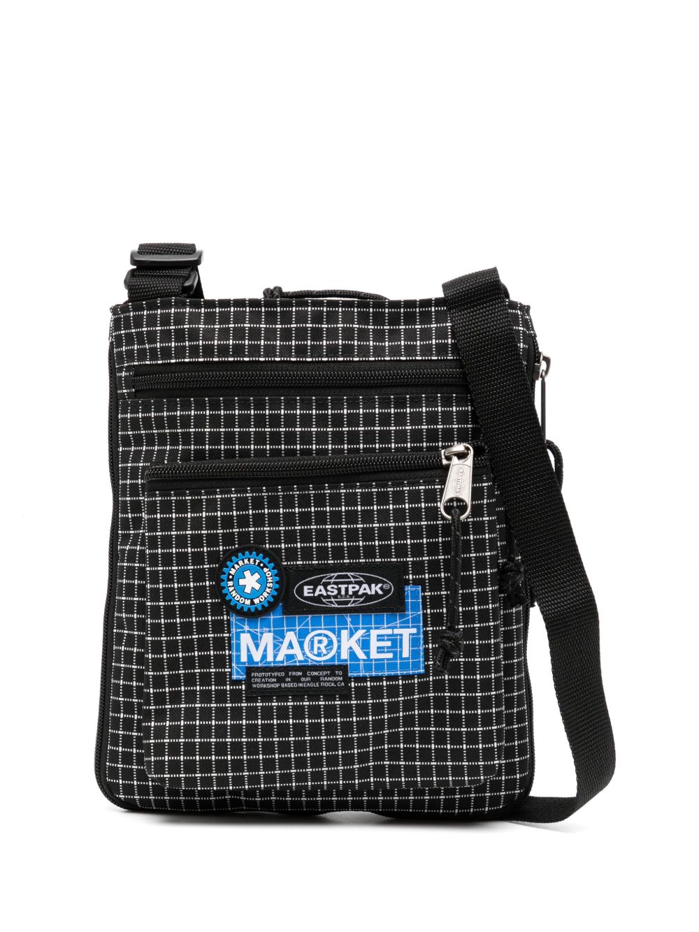 Eastpak x Market Studios Rusher 单肩包 - 黑色