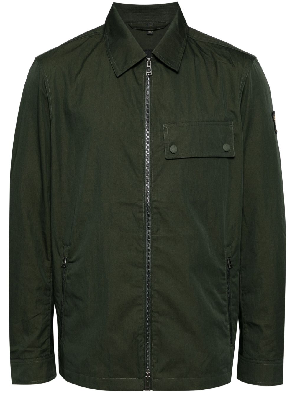 Belstaff Depot 夹克式衬衫 - 绿色