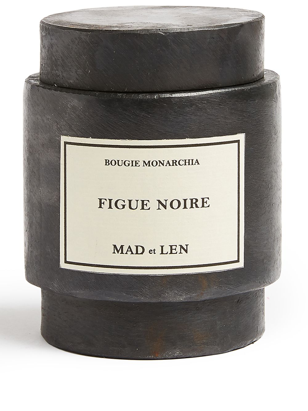 MAD et LEN Monarchia Figue Noire 大豆蜡蜡烛 - 黑色