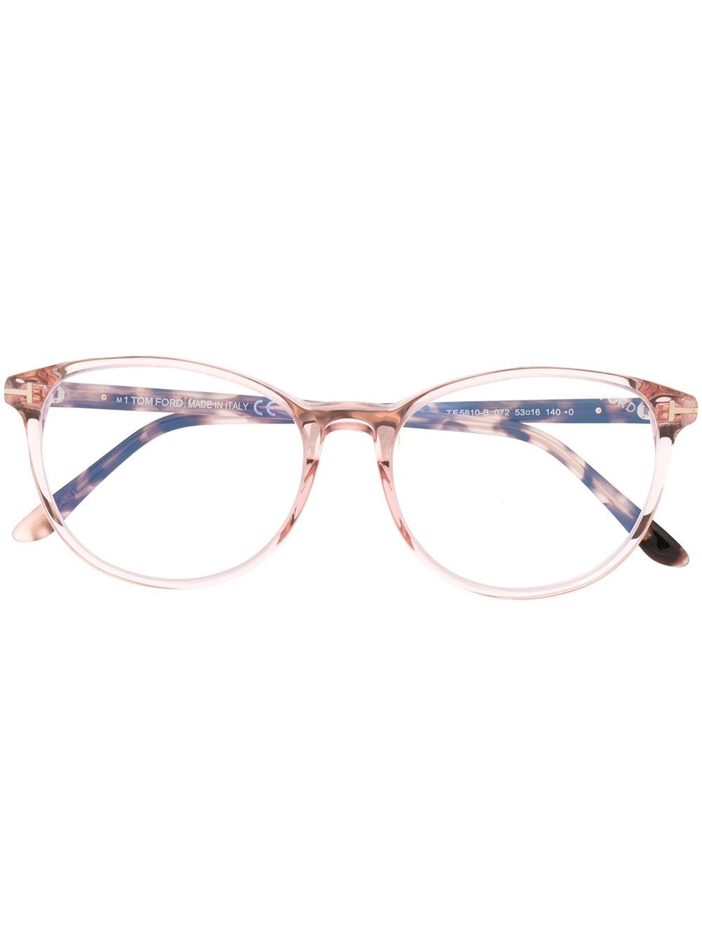 TOM FORD Eyewear 汤姆福特眼镜系列 圆框光学眼镜 - 粉色