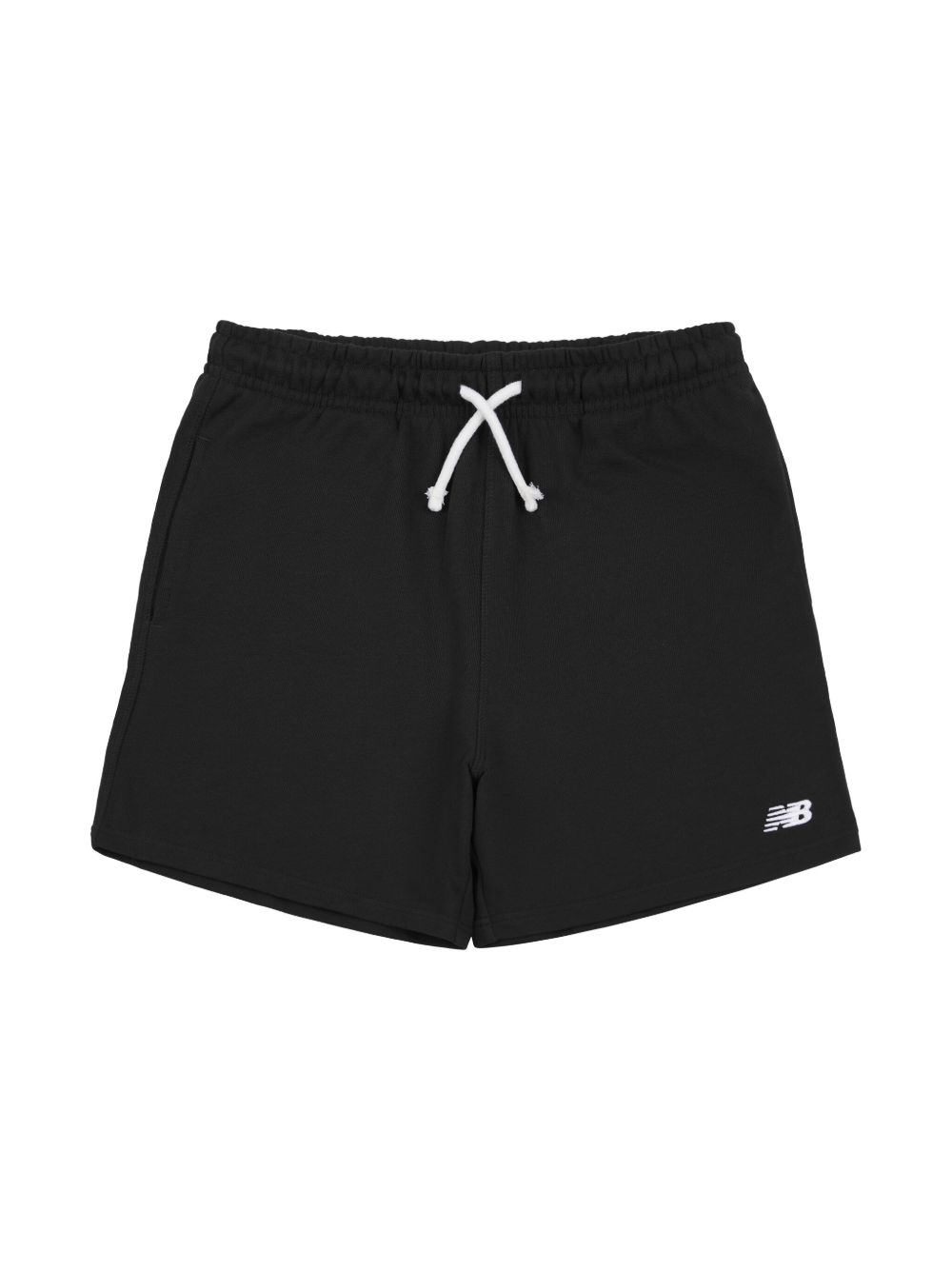 New Balance Kids 棉运动短裤 - 黑色