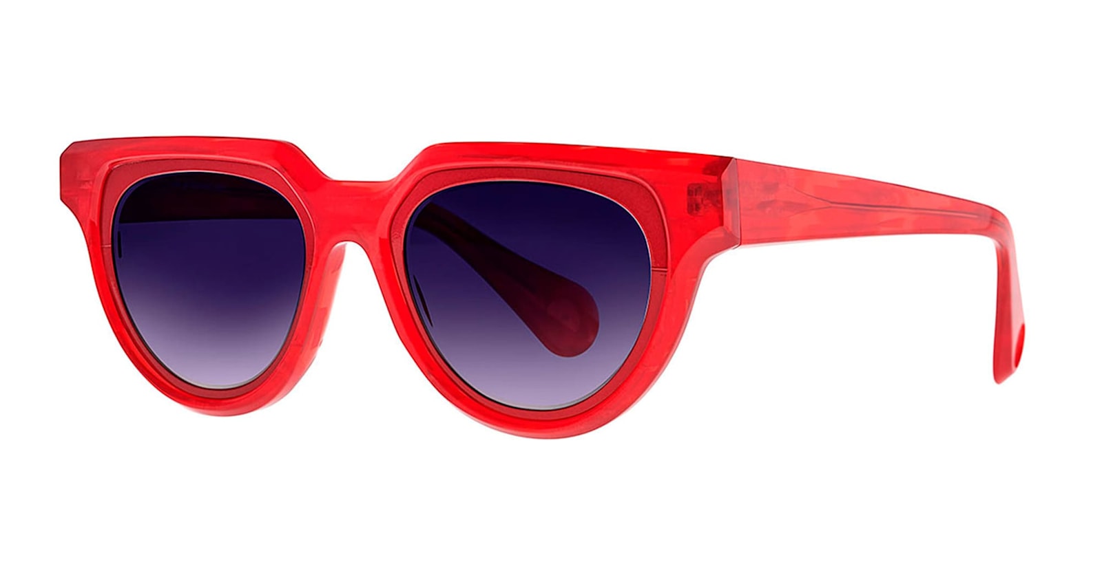 Theo Eyewear Mille+91 16 红色太阳镜