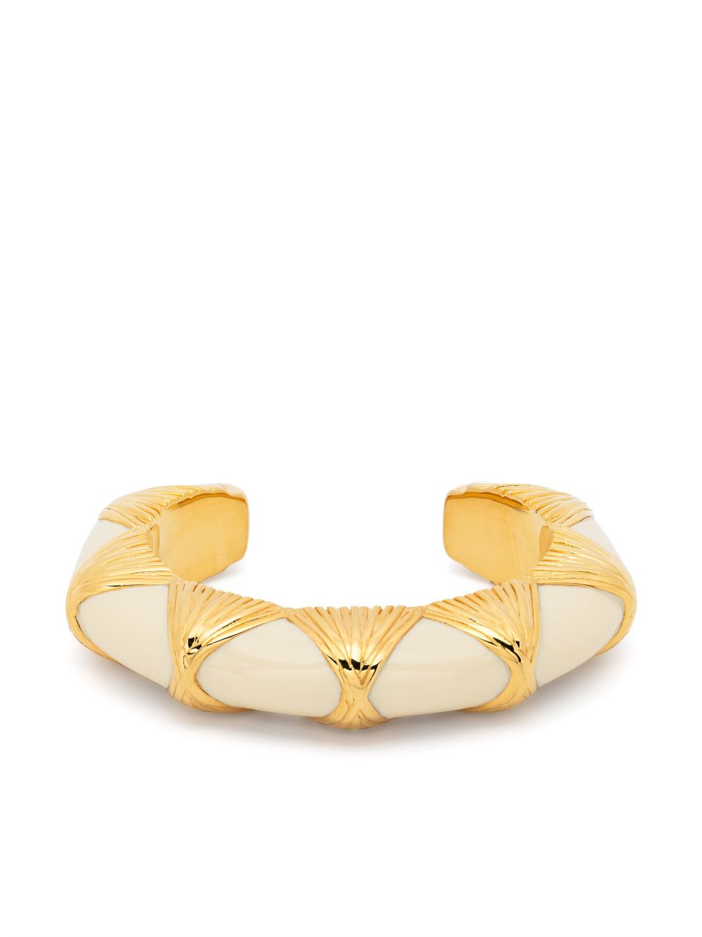 Aurelie Bidermann Rosario open-cuff bracelet - 金色