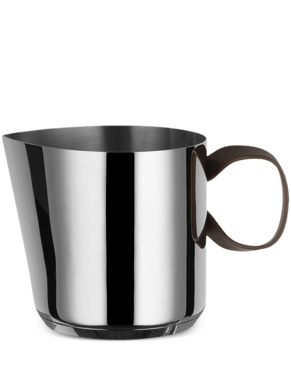 Alessi Edo 不锈钢牛奶锅（12厘米 x 13厘米 x 20.5厘米） - 银色