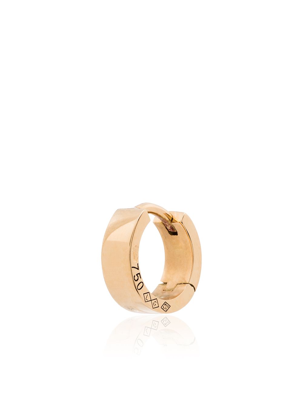 Le Gramme La 18K黄金耳环（1.9克） - 金色