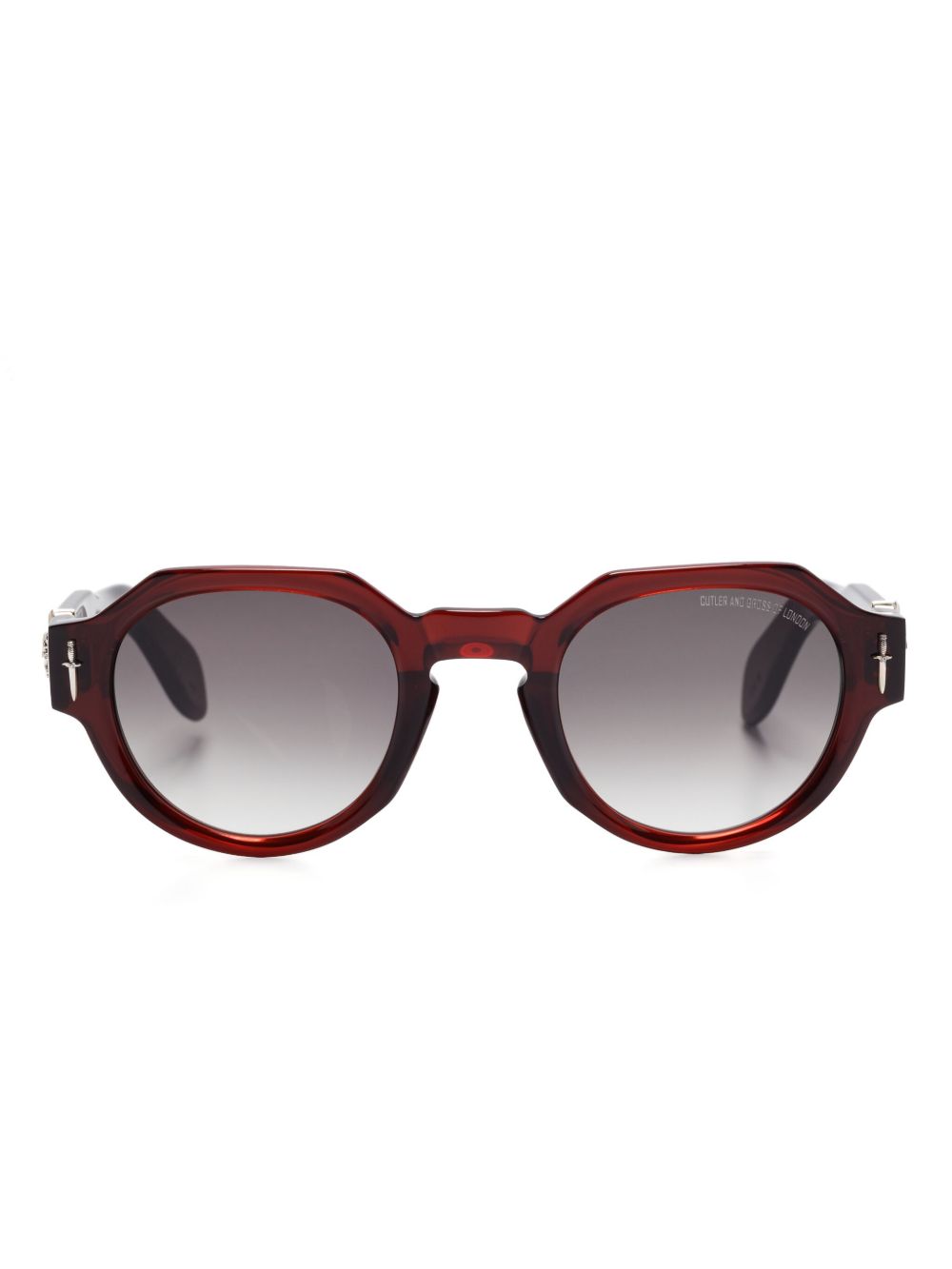 Cutler & Gross x The Great Frog Lucky Diamond 太阳眼镜 - 红色