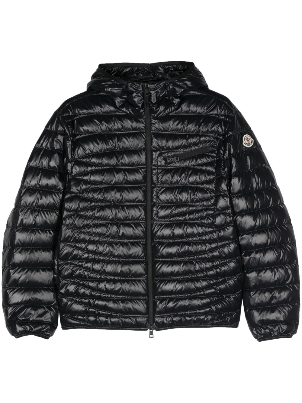 Moncler Levanter 填充夹克 - 黑色