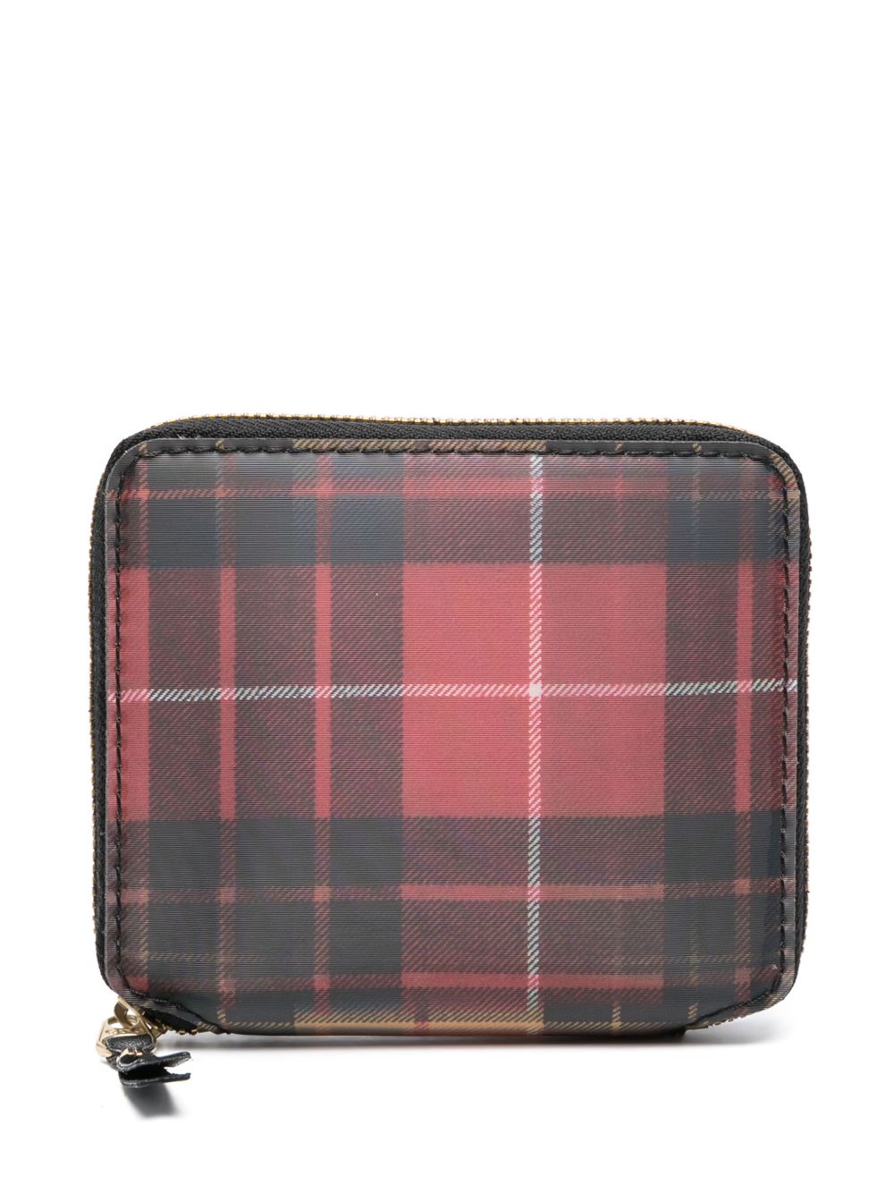 Comme Des Garçons Wallet CDG Lenticular 虹彩光泽钱包 - 红色