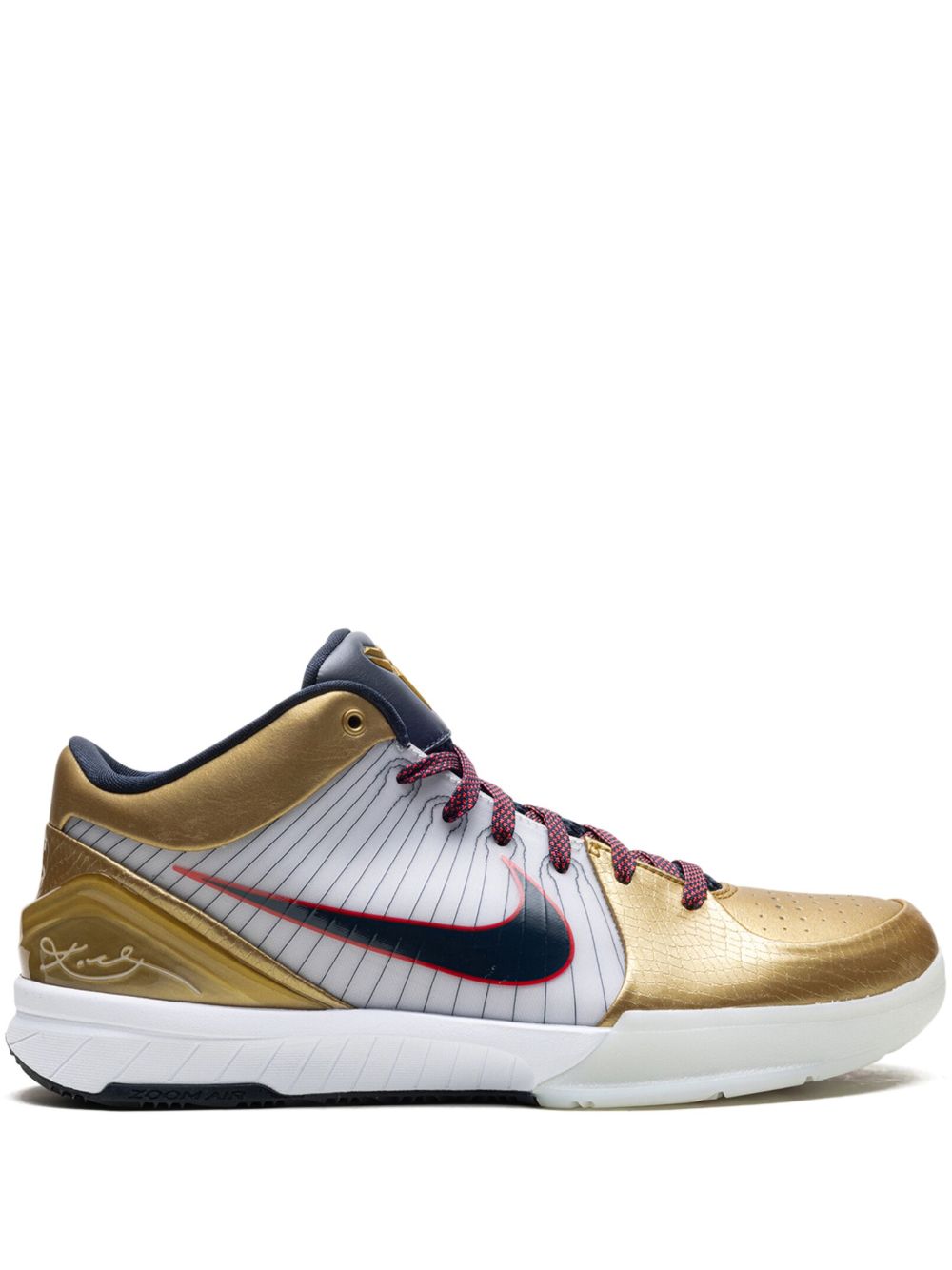 Nike Kobe 4 Protro Gold Medal 运动鞋 - 白色