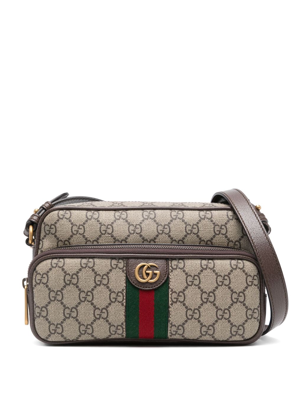 Gucci Ophidia 小号邮差包 - 中性色