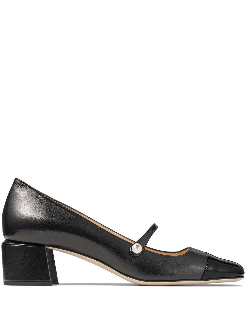 Jimmy Choo Elisa 中跟鞋 - 黑色