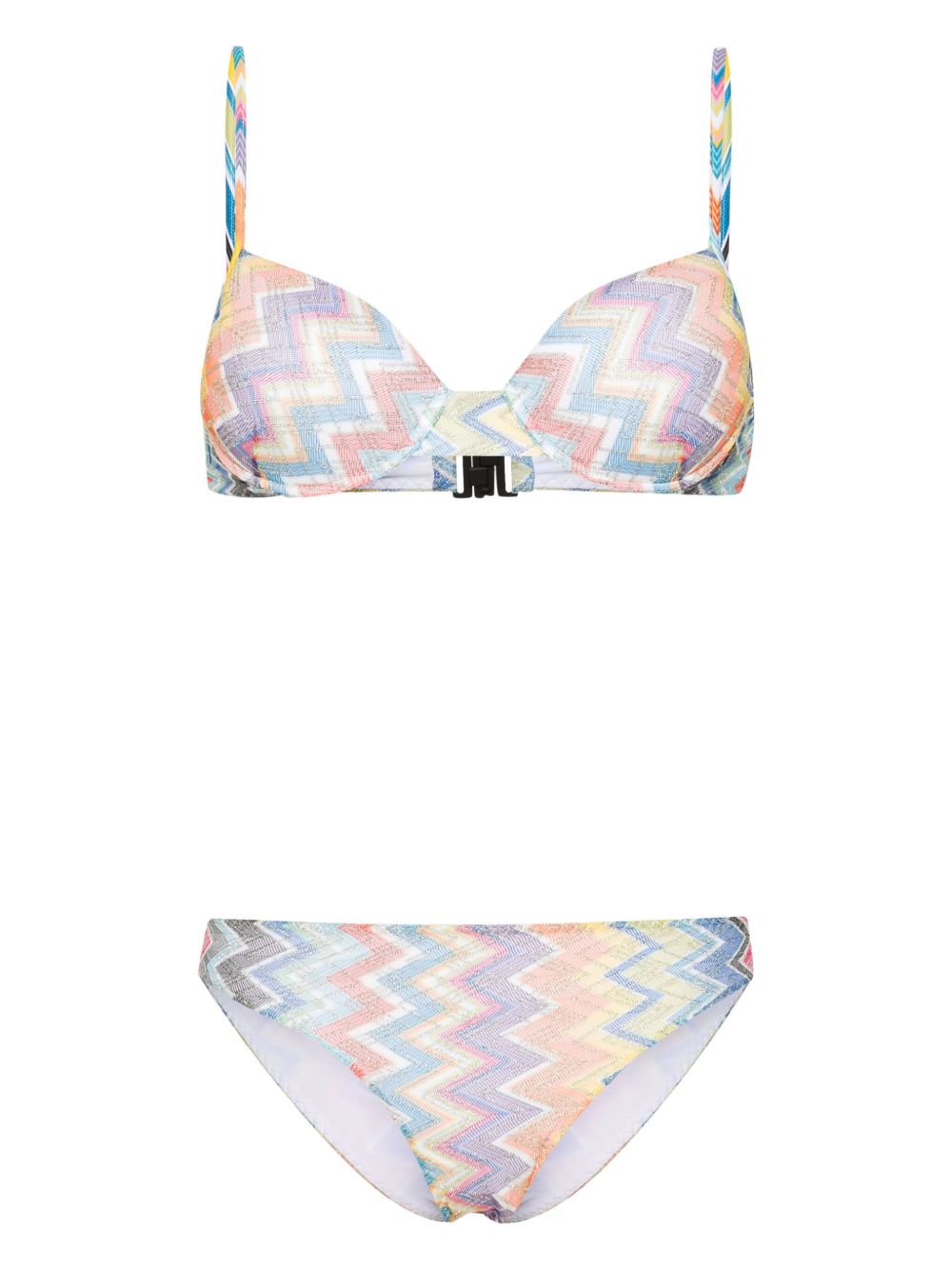 Missoni Carioca Micro Chevron 比基尼套装 - 白色