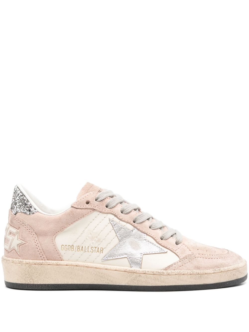 Golden Goose Ball Star Double Quarter 运动鞋 - 粉色
