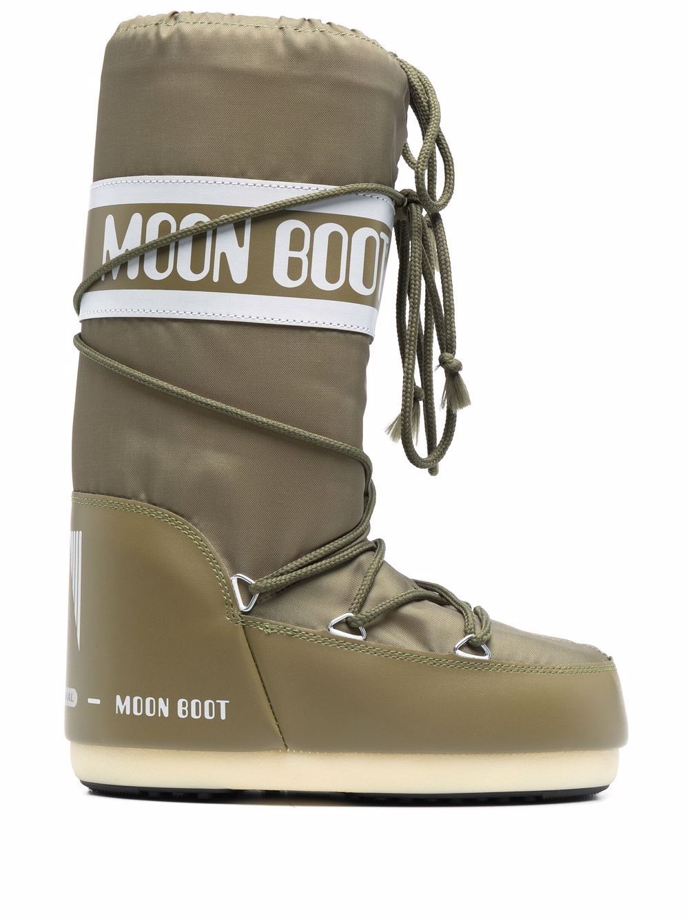 Moon Boot Kids ICON 青少年经典雪靴 - 绿色