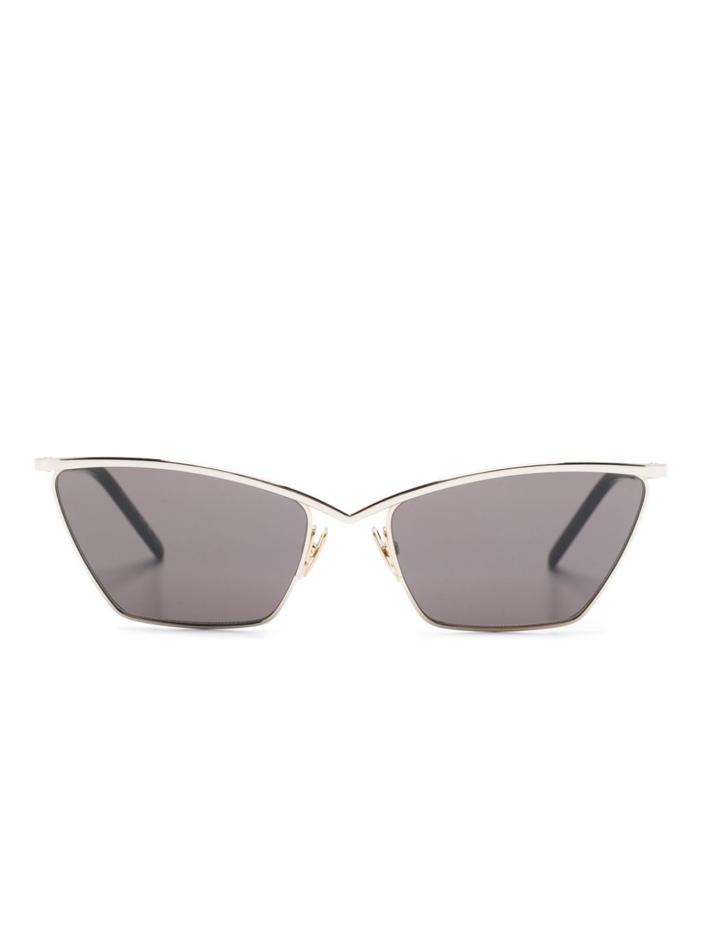Saint Laurent Eyewear SL637 猫眼框太阳眼镜 - 金色