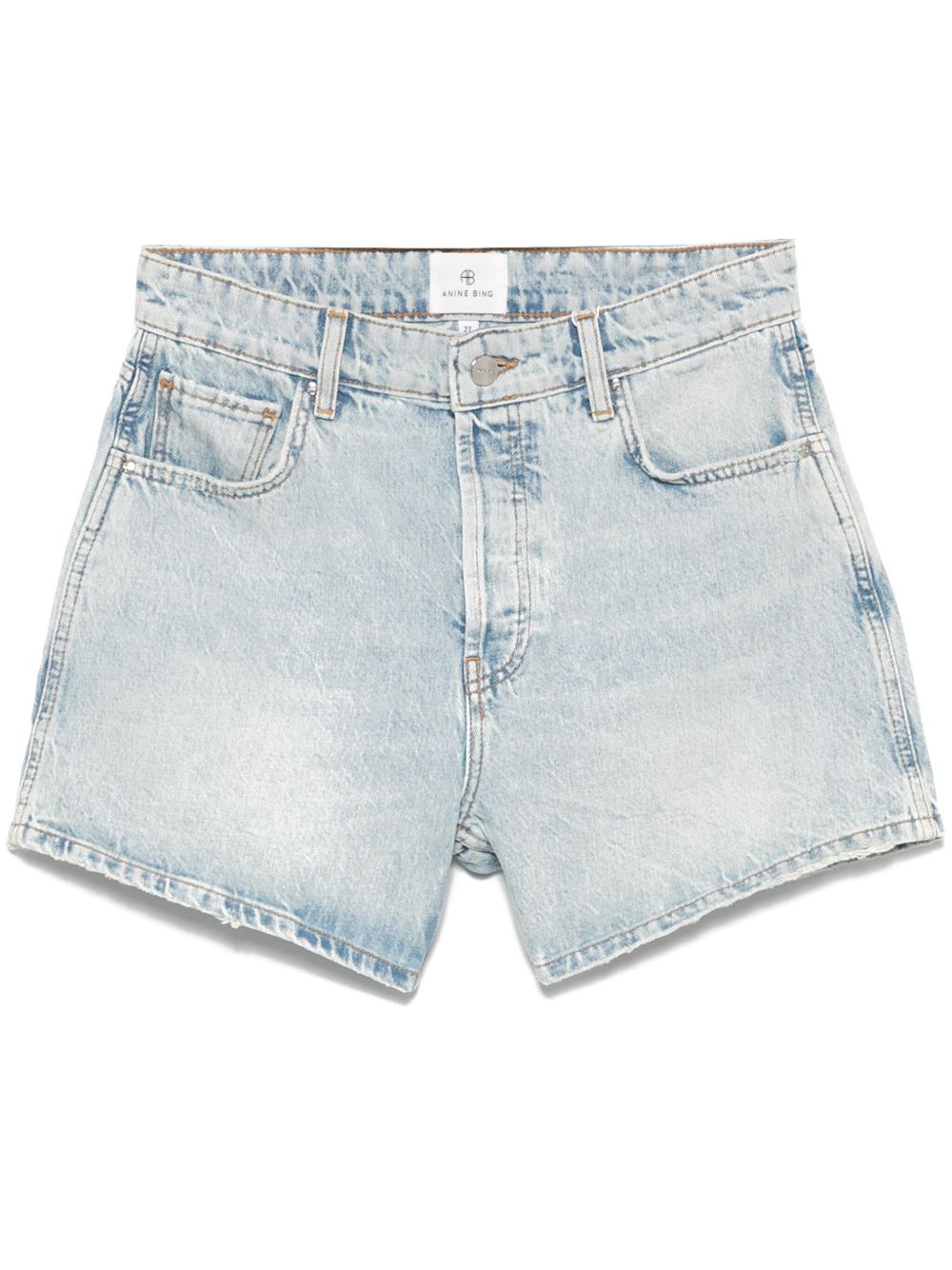 ANINE BING denim shorts - 蓝色