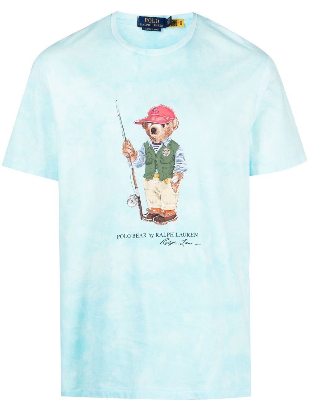 Polo Ralph Lauren logo印花棉T恤 - 蓝色