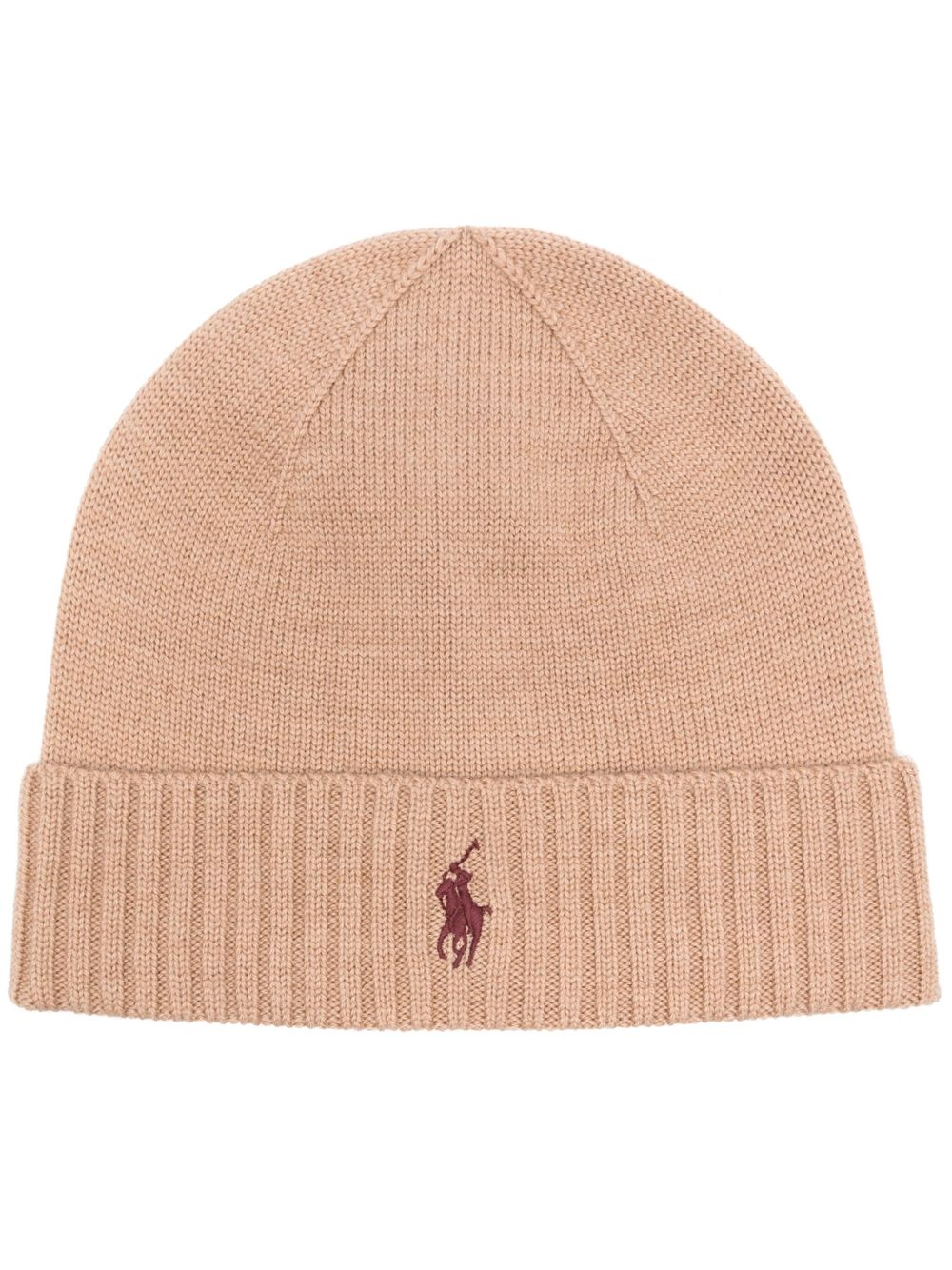 Polo Ralph Lauren Polo Poly 刺绣套头帽 - 褐色