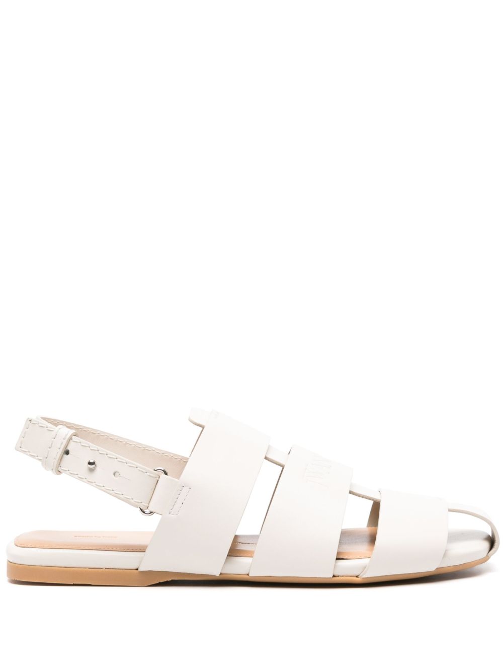 JW Anderson Slingback Fisherman 皮质凉鞋 - 中性色