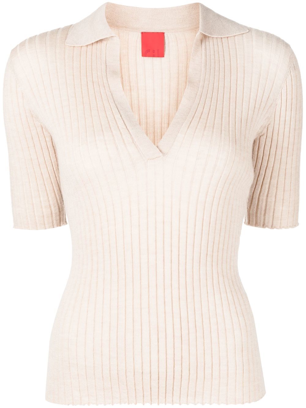 Cashmere In Love Summer 羊绒polo衫 - 褐色