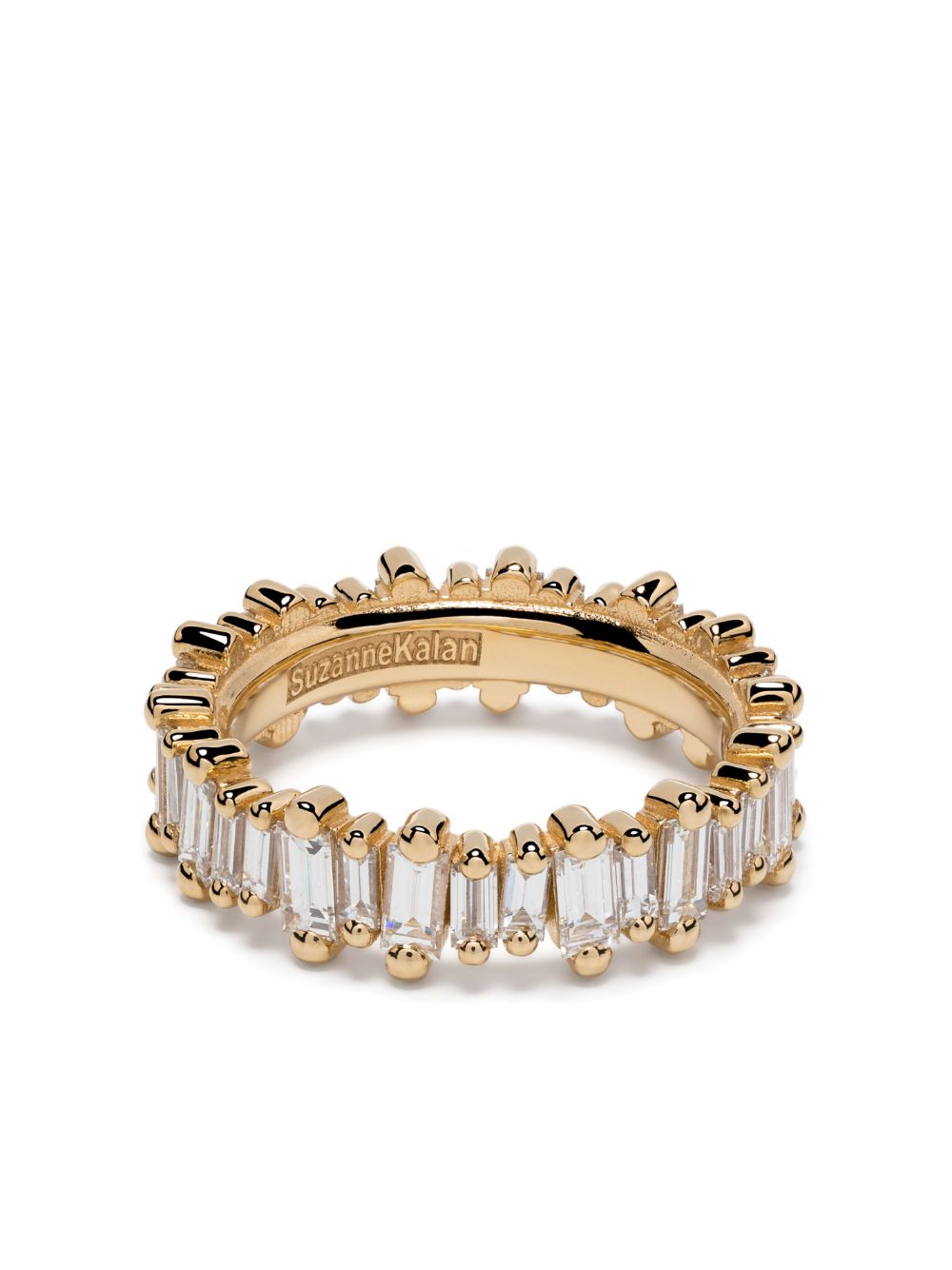 Suzanne Kalan 18K黄金 Bold 钻石 Eternity 指环戒指 - 金色