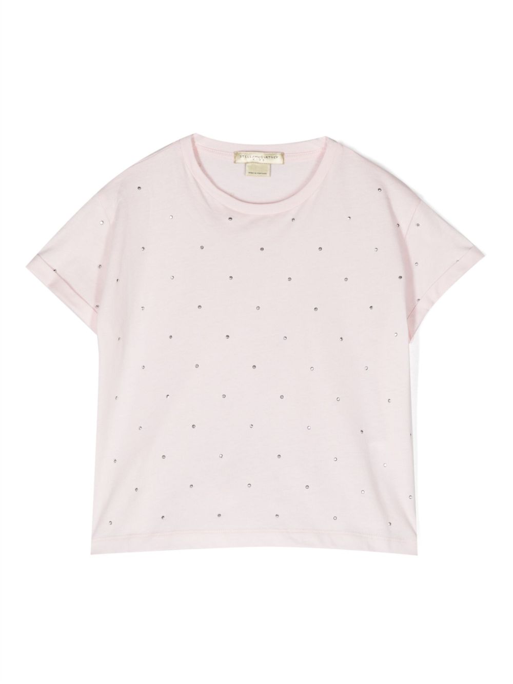 Stella McCartney Kids 短袖T恤 - 粉色