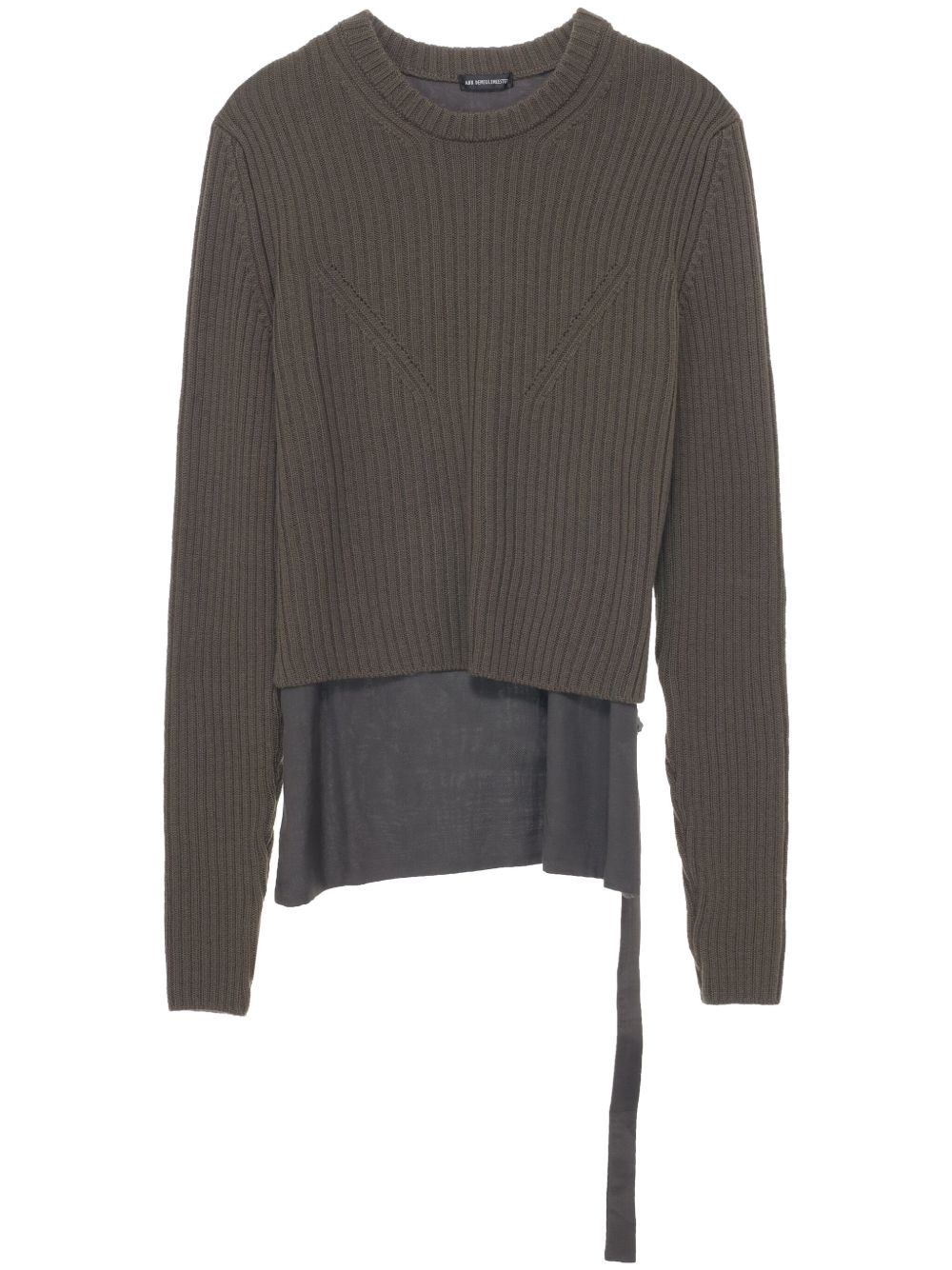 Ann Demeulemeester Bjork sweater - 绿色