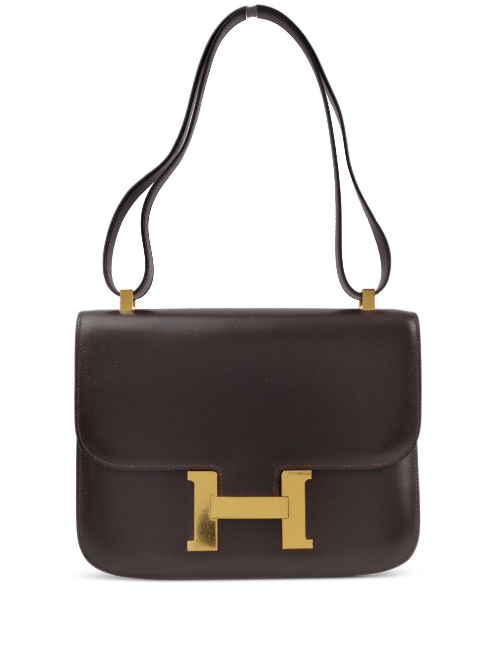 Hermès Pre-Owned Constance 23 单肩包（1999年典藏款） - 褐色