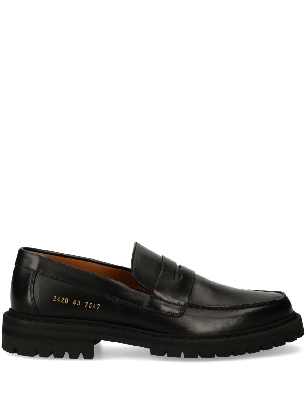 Common Projects Coordinates 印花乐福鞋 - 黑色