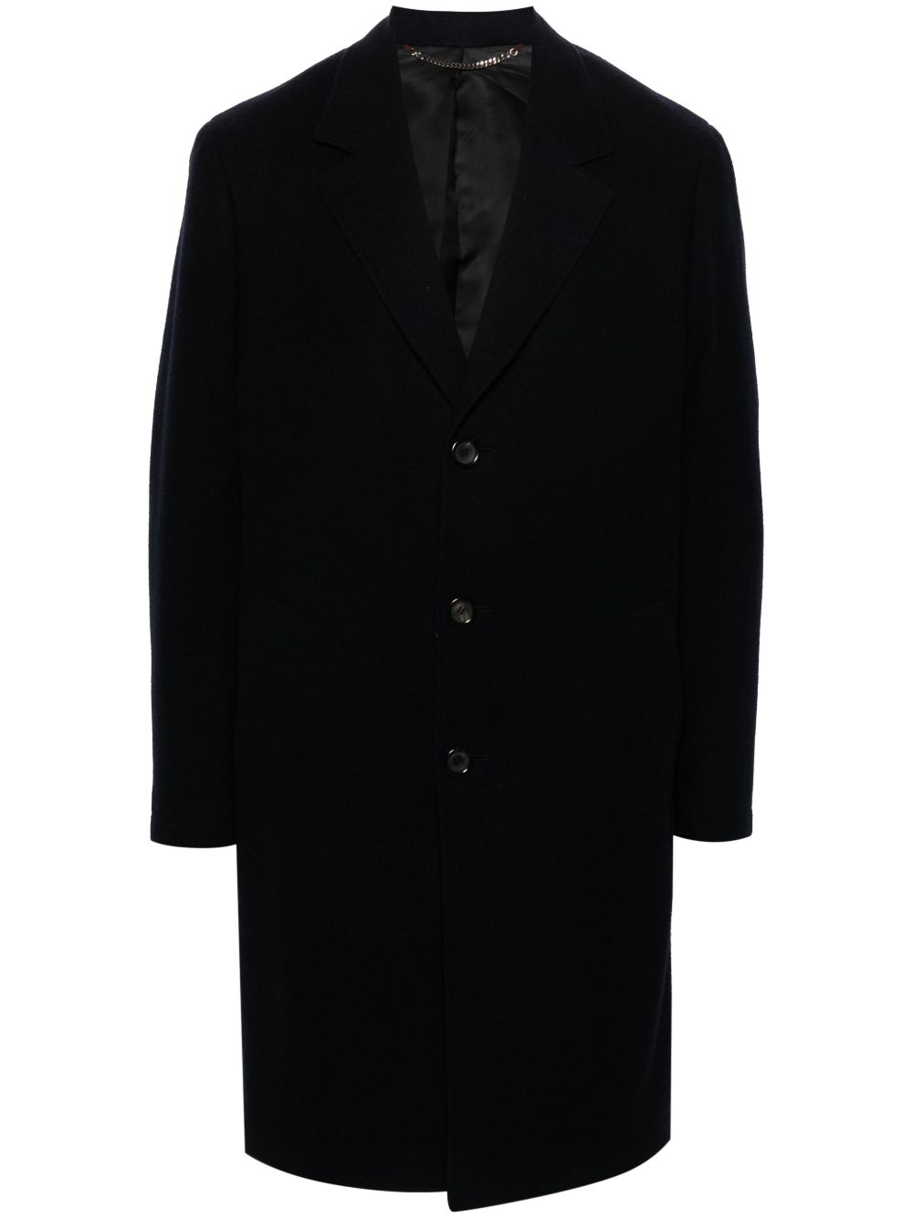 Canali 平驳领单排扣外套 - 蓝色