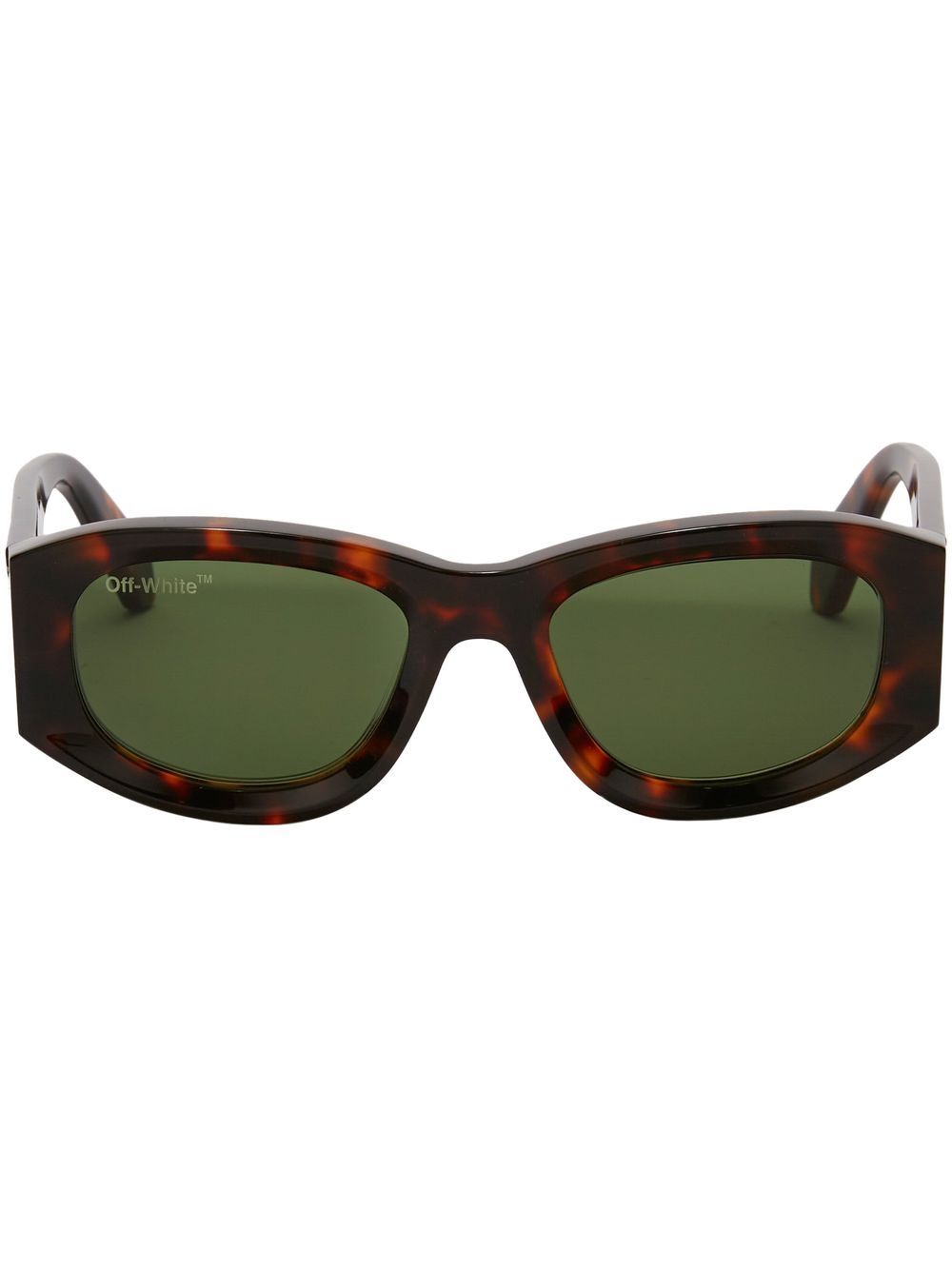 Off-White Eyewear Joan 方框太阳眼镜 - 绿色