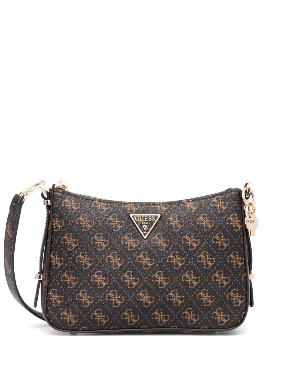 GUESS USA Erica 单肩包 - 褐色