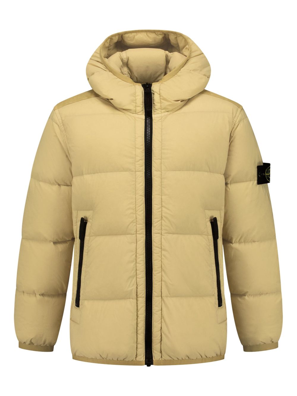 Stone Island Junior Crinkle Reps 填充夹克 - 黄色