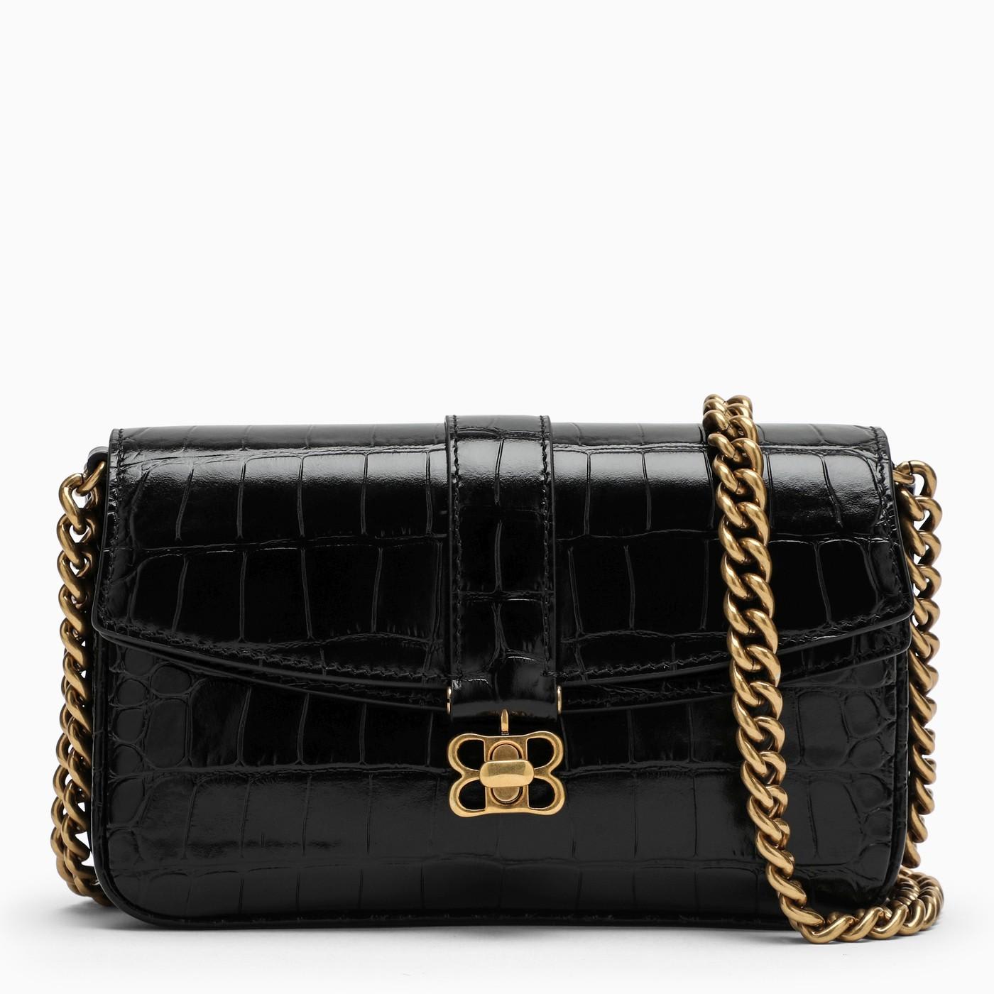 Balenciaga Logo Plaque Shoulder Bag
