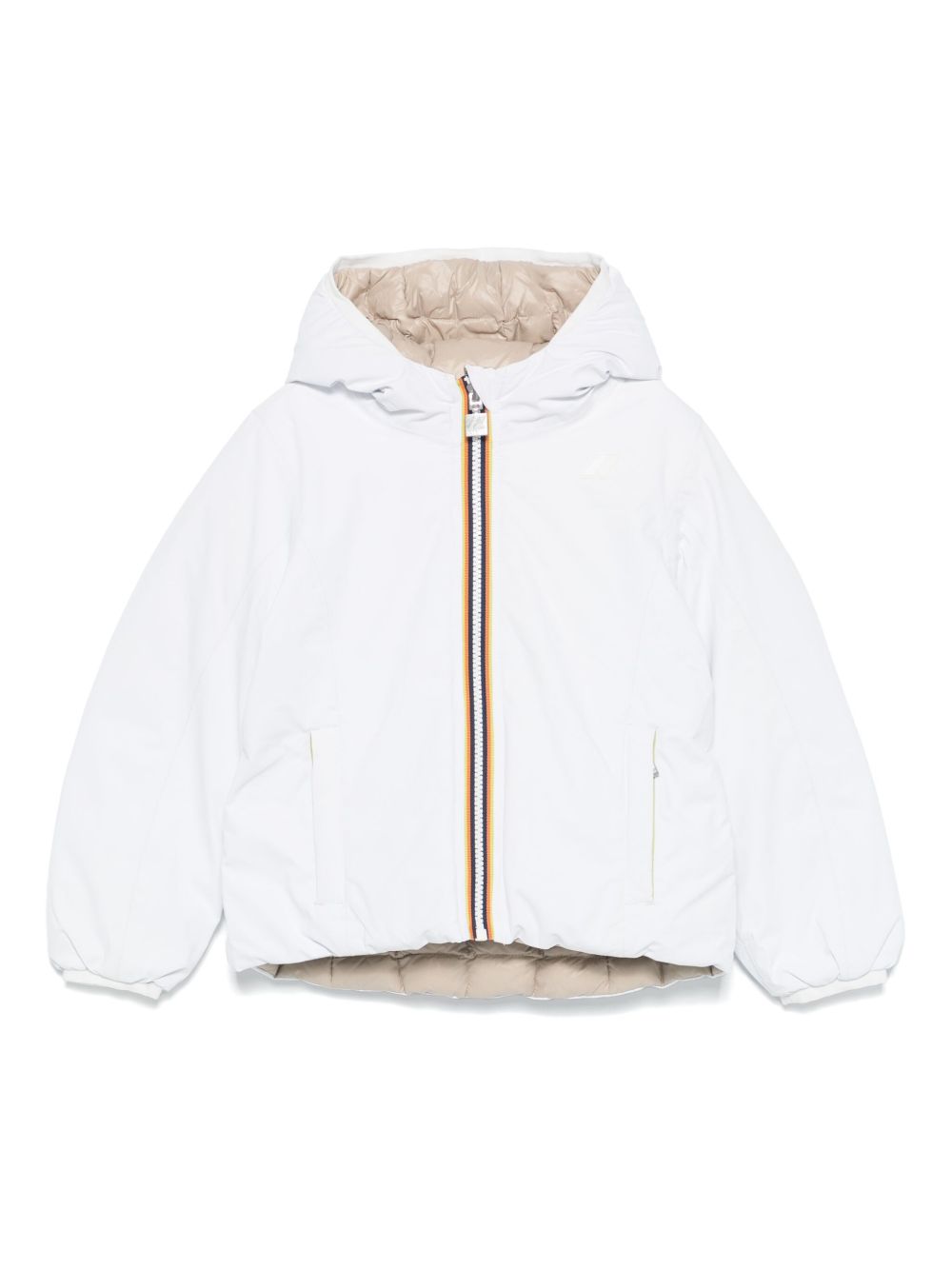 K Way Kids P.Lily St Thermo 夹克 - 白色