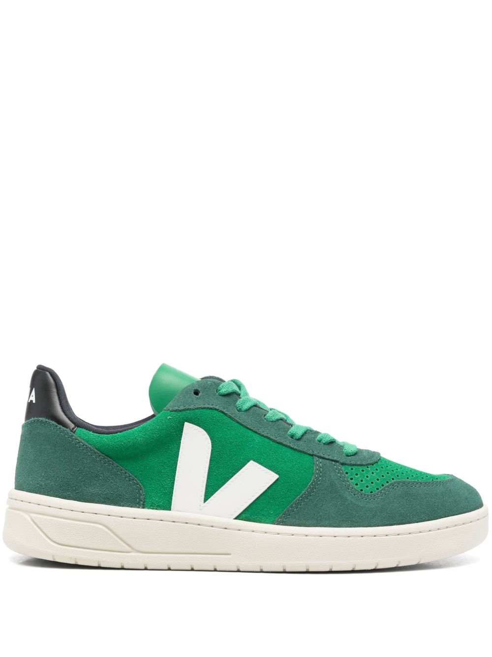 VEJA V-10 板鞋 - 绿色
