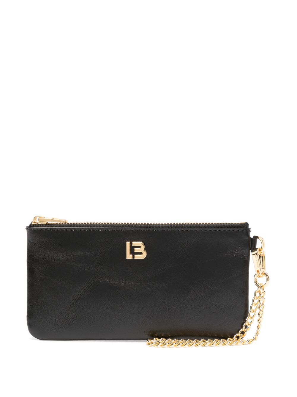 Bimba y Lola logo标牌皮质钱包 - 黑色
