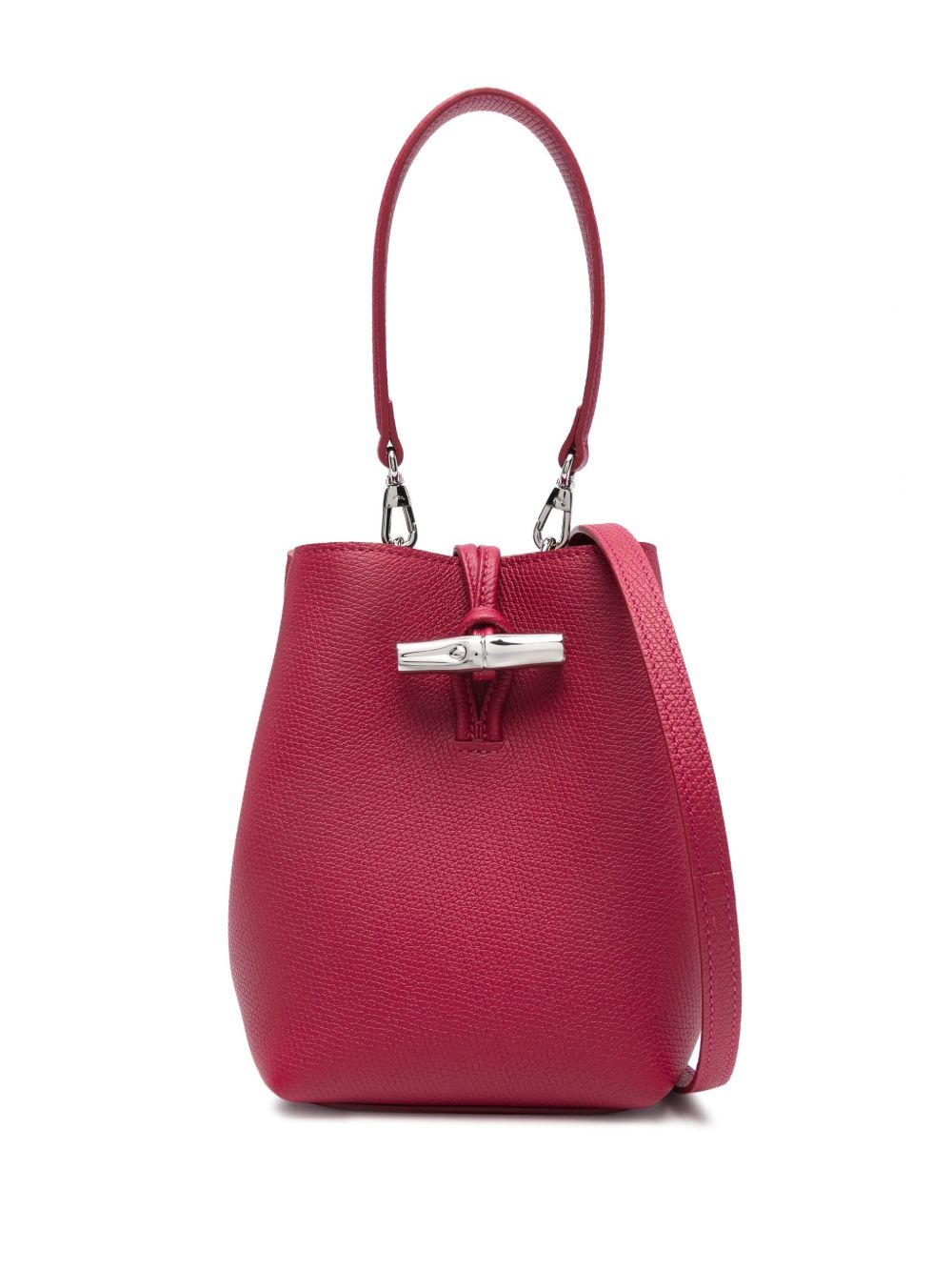 Longchamp XS Le Roseau 水桶包 - 红色