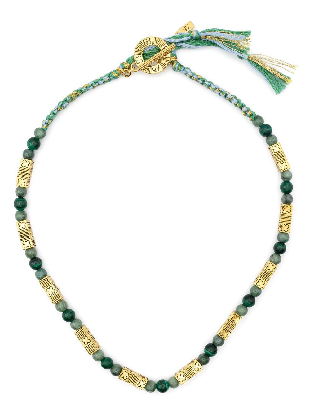 Aurelie Bidermann Honolulu beads necklace - 金色