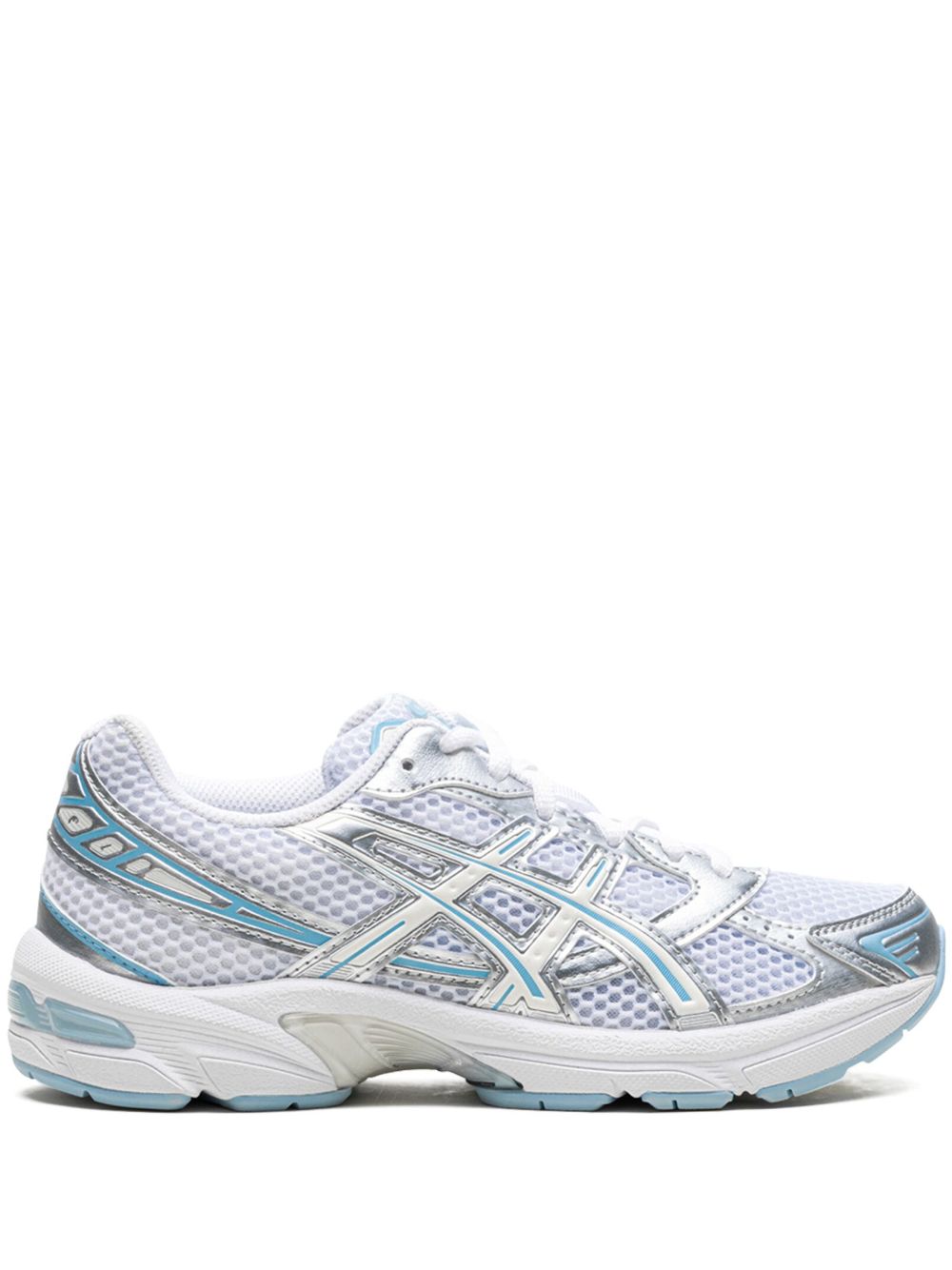 ASICS GEL-1130 White/Ivory/Light Blue 运动鞋 - 白色