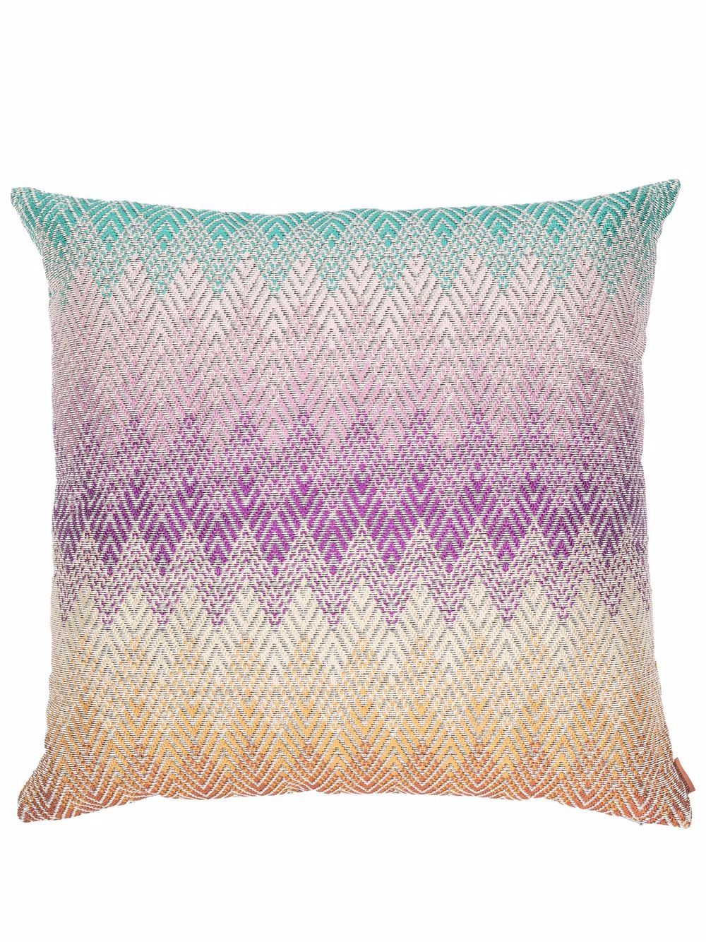 Missoni Home Z字形图案抱枕 - 粉色