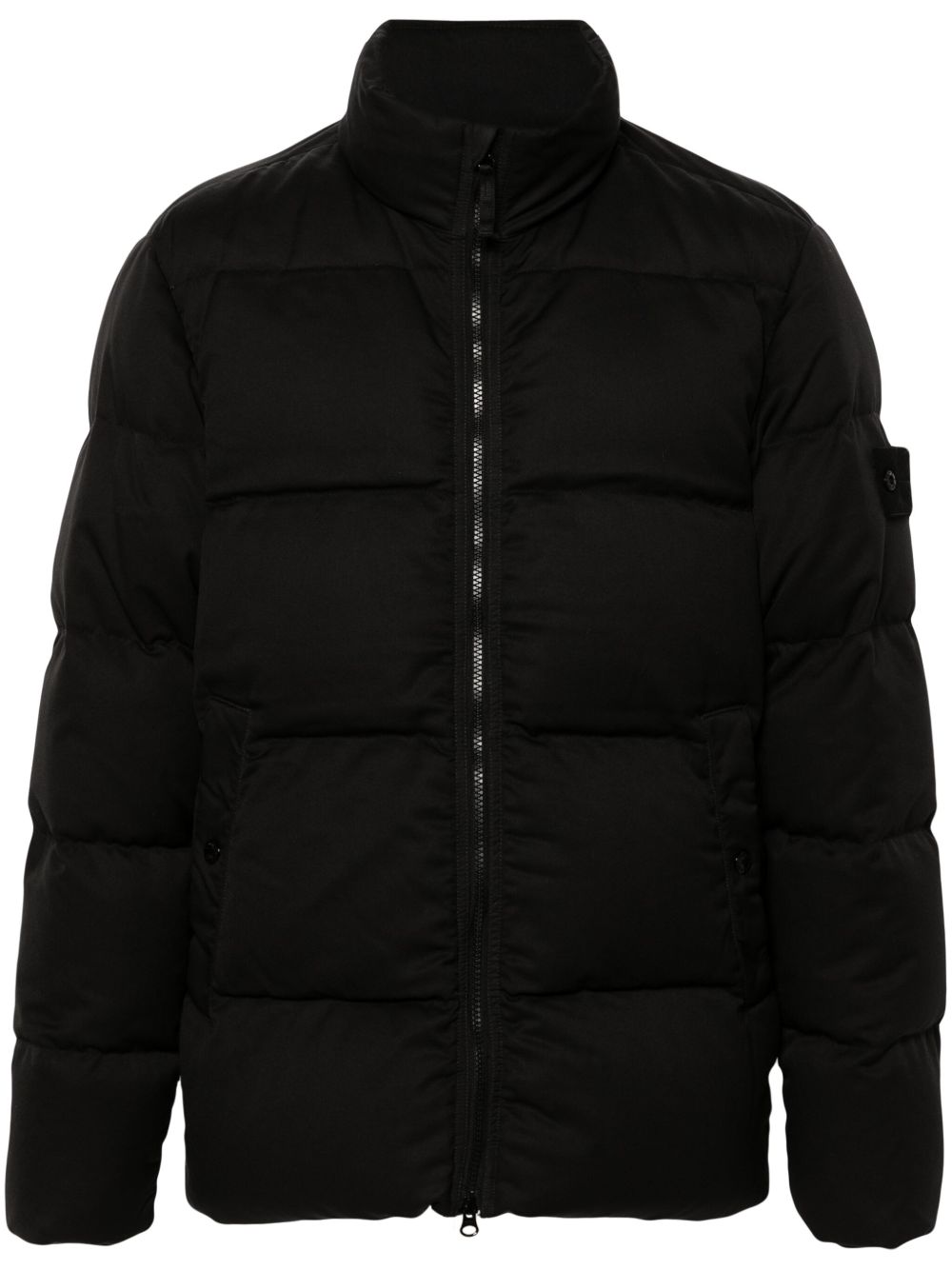 Stone Island 罗盘徽章夹克 - 黑色