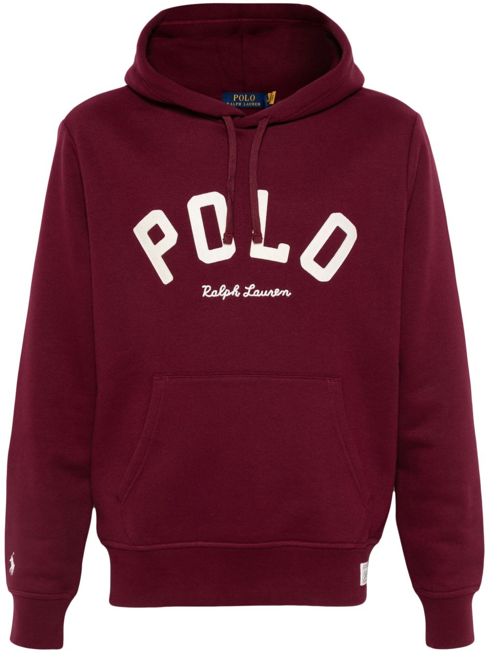 Polo Ralph Lauren logo字样连帽衫 - 红色