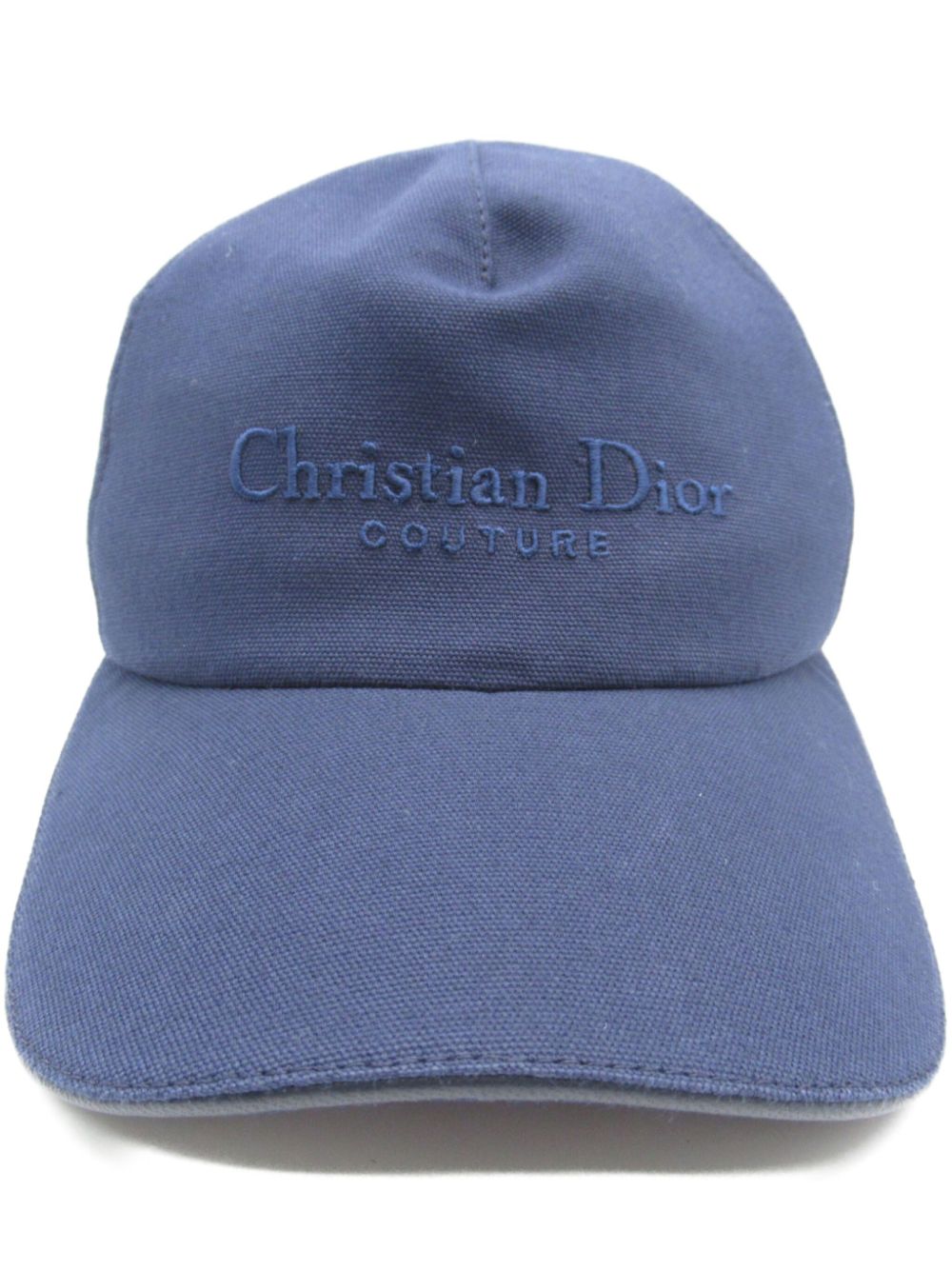 Christian Dior Pre-Owned 棉棒球帽（2020年代典藏款） - 蓝色