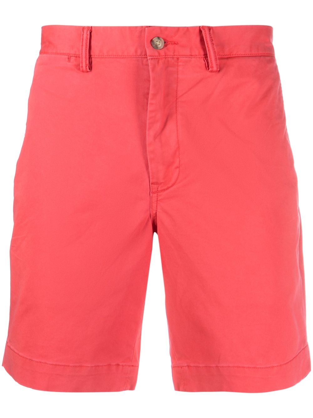 Polo Ralph Lauren Polo Pony 刺绣卡其短裤 - 红色